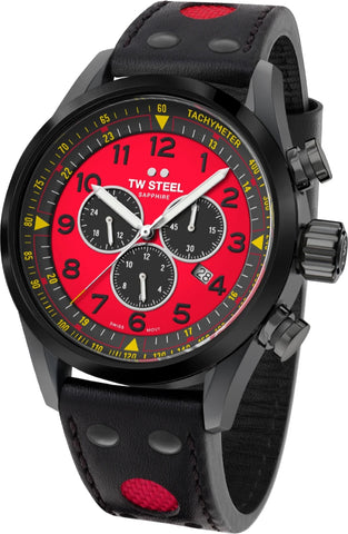 TW Steel Watch Fast Lane Swiss Volante Coronel TCR Limited Edition SVS304