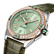 Breitling Super Chronomat Automatic 38 Mint Green Alligator Watch
