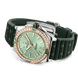 Breitling Super Chronomat Automatic 38 Mint Green Rubber Watch