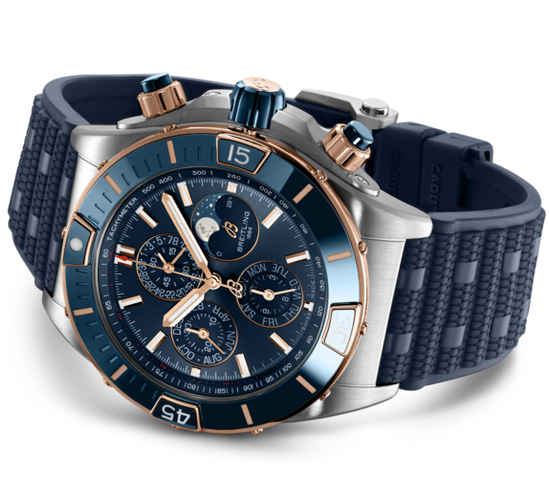 Breitling Super Chronomat Four Year Calendar Steel & Gold Watch