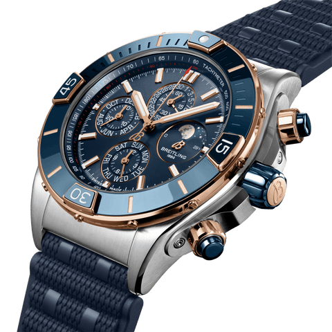 Breitling Super Chronomat Four Year Calendar Steel & Gold Watch