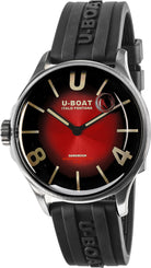 U-Boat Watch Darkmoon 40mm Red SS Soleil 9500