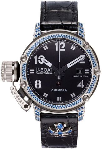 U-Boat Watch Chimera 43 PVD Sapphire Diamonds Limited Edition 7232