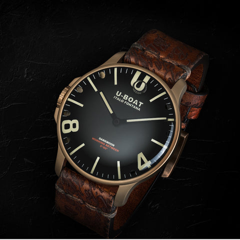 U-Boat Watch Darkmoon Black IP Bronze