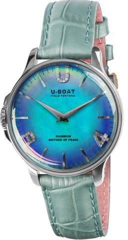 U-Boat Watch Rainbow Blue SS 8474