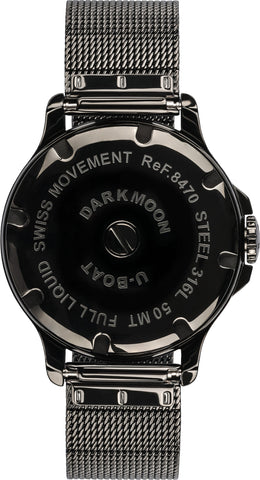 U-Boat Watch Darkmoon 38 IPB Bracelet D