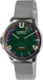 U-Boat Watch Darkmoon 38 SS Bracelet 8471/MT