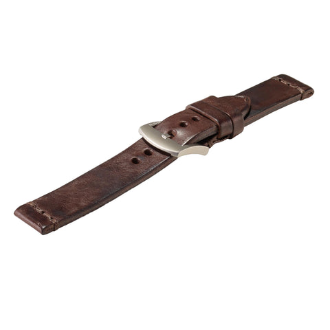 U-Boat Strap 4117 SS 20/20 Aged Leather Brown Buckle