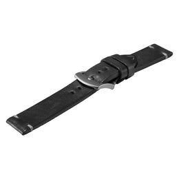 U-Boat Strap 4110 SS 20/20 Leather Black Buckle