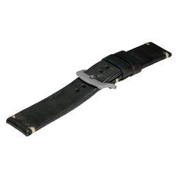 U-Boat Strap 6966 SS 23/22 Aged Leather Black Buckle