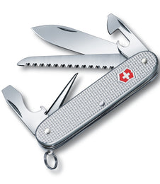 Victorinox Swiss Army Medium Pocket Knife Farmer Alox Ribbed 8.24126