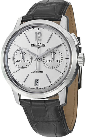 Vulcain Watch 50s Presidents Chronograph Silver 570157.309L