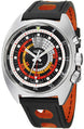 Vulcain Watch Cricket 70s Nautical Black Orange 100159.081L