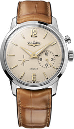 Vulcain Watch 50s Presidents Steel Grain 400150A76.BAL127
