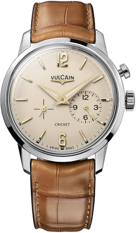 Vulcain Watch 50s Presidents Steel Grain 400150A76.BAL127