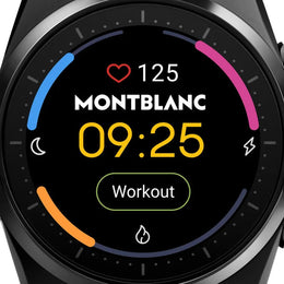 Montblanc Watch Summit Lite Aluminium Black Smartwatch D