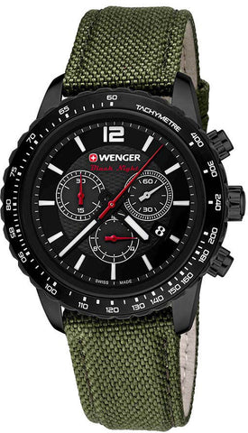 Wenger Watch Roadster Black Night Chrono PVD  10853110