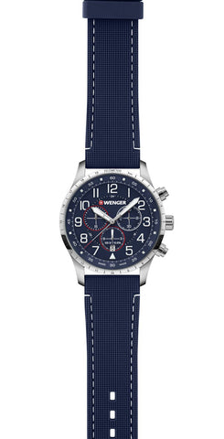 Wenger Attitude Chrono Blue Watch