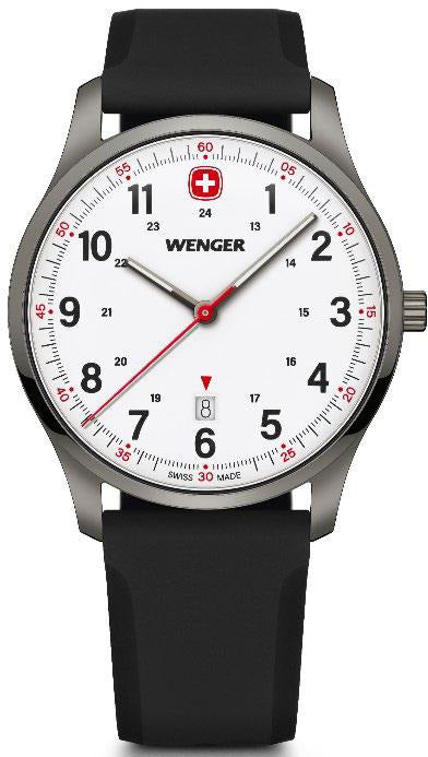 Luxury Watches Wenger Analog Swiss Quartz Field Watch Wenger Swiss