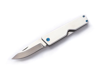 Whitby & Co Knife Mint EDC Stainless Silver PK75/SS.