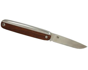 Whitby Pocket Knife Kent EDC Mahogany Wood PK70/MW