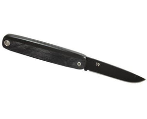 Whitby Pocket Knife Kent EDC Black Pakkawood PK70/PW