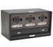 Wolf Blake Triple Winder Storage And Travel Case Black Lizard