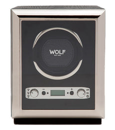 Wolf Watch Winder Exotic Single Black