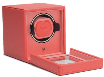 Wolf Watch Winder Cubs Single With Cover Coral