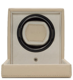 WOLF Watch Winder Cubs Single With Cover Cream