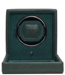 WOLF Watch Winder Cubs Single With Cover Green