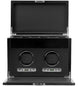 WOLF Watch Winder Savoy Double With Storage Black
