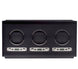 Wolf Meridian Triple Winder Black