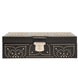 Wolf Marrakesh Flat Jewellery Box Black 308302