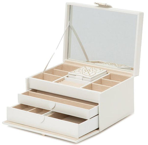 Wolf Marrakesh Medium Jewellery Box Cream 308153