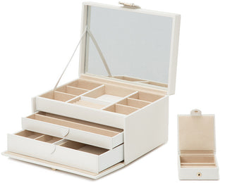 WOLF Jewellery Box Marrakesh Medium Cream