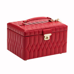 WOLF Jewellery Box Caroline Medium Red