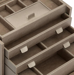 WOLF Jewellery Box Palermo Large Pewter