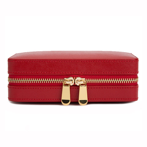 WOLF Jewellery Case Palermo Zip Red