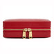 WOLF Jewellery Case Palermo Zip Red