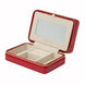 WOLF Jewellery Case Palermo Zip Red