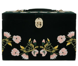 Wolf Jewellery Case Zoe Large Forest Green 393012