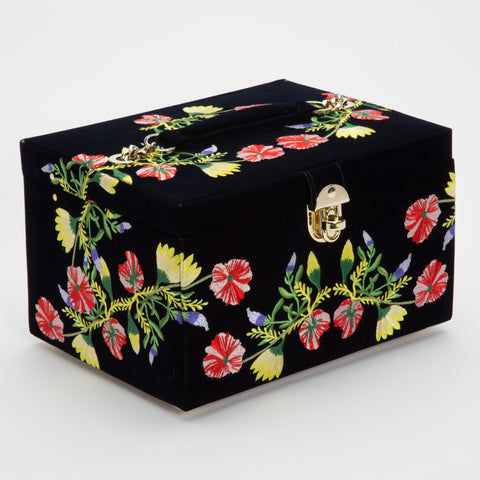 WOLF Jewellery Case Zoe Medium Indigo