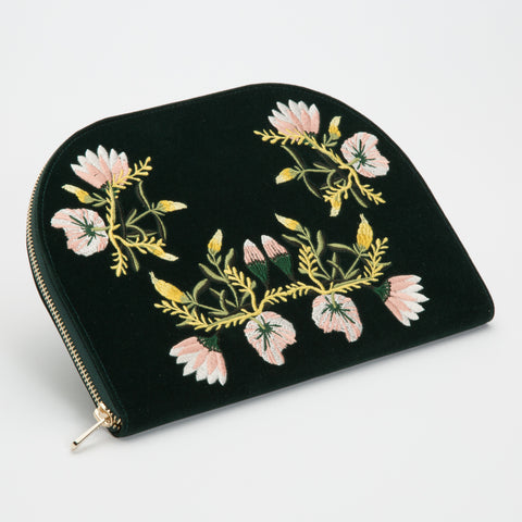 WOLF Jewellery Case Zoe Portfolio Forest Green