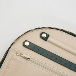 WOLF Jewellery Case Zoe Portfolio Forest Green