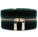 Wolf Jewellery Travel Case Zoe Round Forest Green 393212