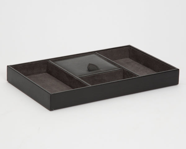 WOLF Valet Tray Blake Black Grey