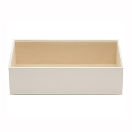 WOLF Vault Tray Deep 4in Ivory