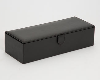 WOLF Watch Box Blake 5 Piece Black Purple