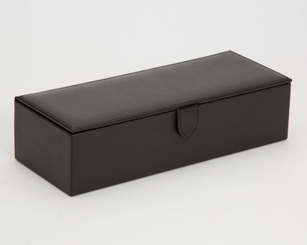 WOLF Watch Box Blake 5 Piece Black Purple